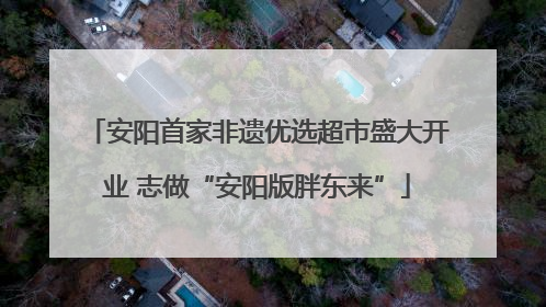 安阳首家非遗优选超市盛大开业 志做“安阳版胖东来”